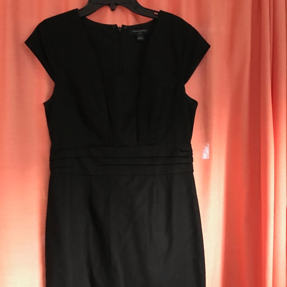 Banana Republic dress with yoke waist